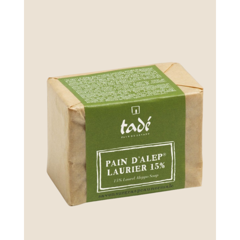 Pain D’Alep 15% – Huile de Baies de Laurier | Cinier B