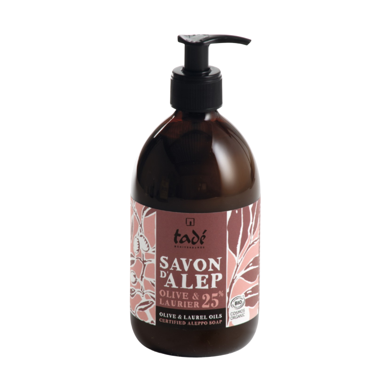 Savon D'Alep Liquide - 25% Huile de Laurier | Cinier B